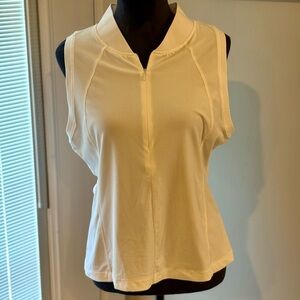 Savvi Courtney Tank - half zip